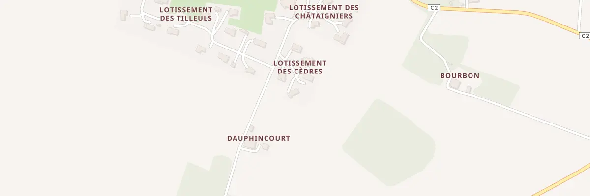 Plan du 4 Lot des Cèdres à Escornebœuf