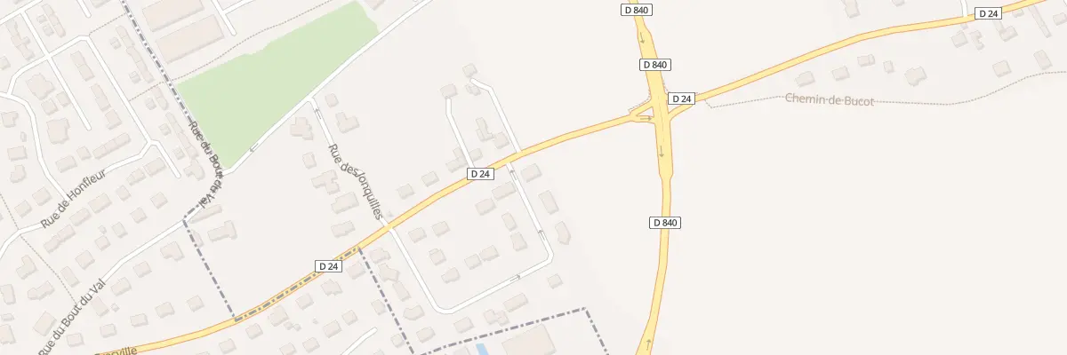 Plan du 12 Rue du Neubourg à Crosville-la-Vieille
