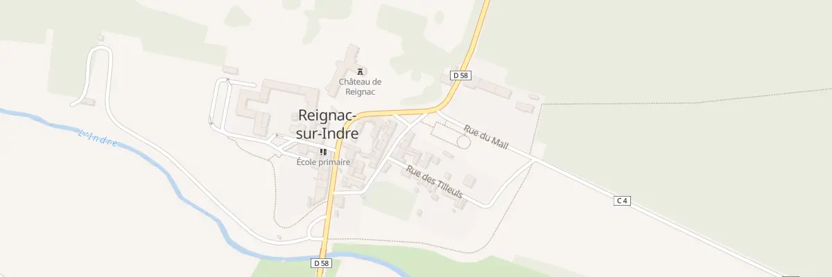 Plan du 8 Rue du Vieux Bourg à Reignac-sur-Indre