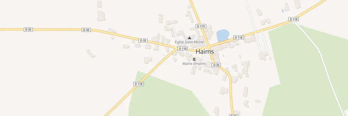 Plan du 5 Rte de Montmorillon à Haims