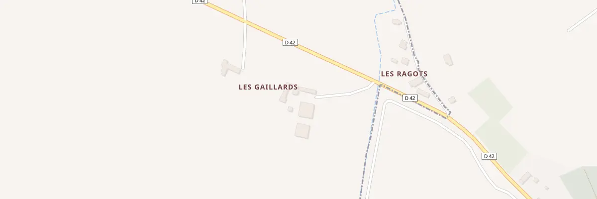 Plan du 3 Les Gaillards à Boussay