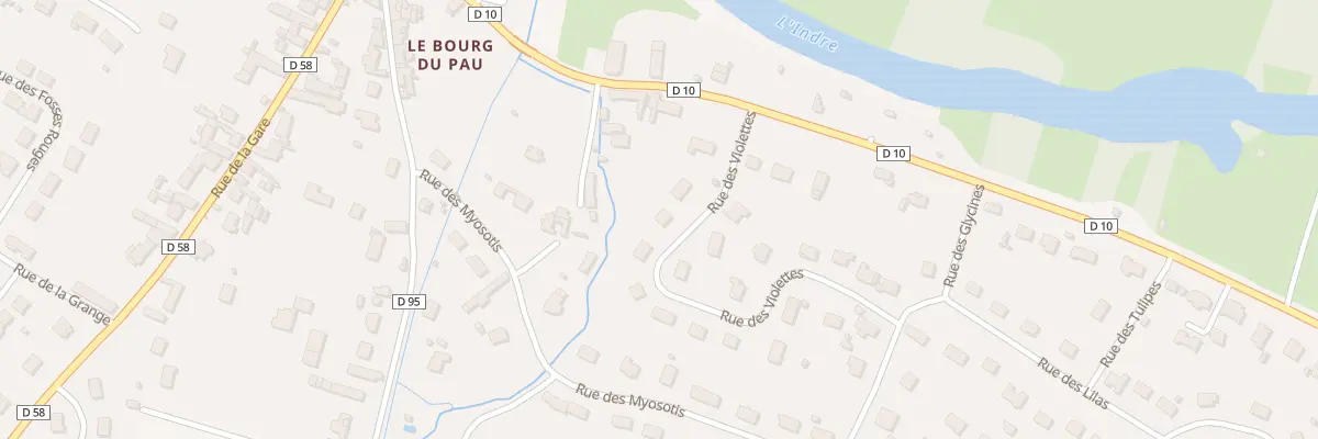 Plan du 4 Rue des Violettes à Reignac-sur-Indre