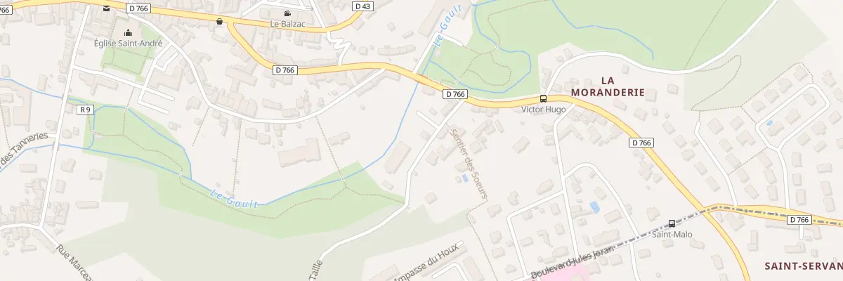 Plan du 1 Pl des Tilleuls à Château-Renault