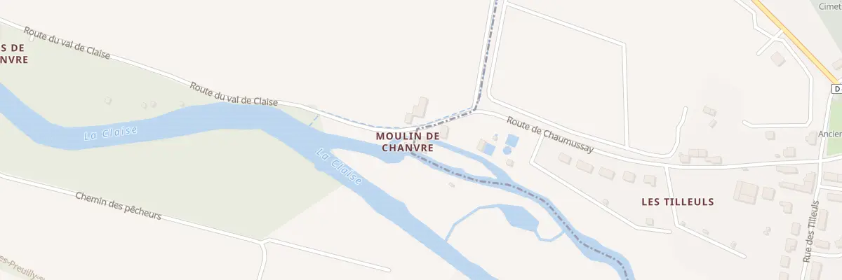 Plan du 19 Rte de Chaumussay à Preuilly-sur-Claise