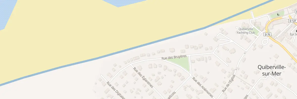 Plan du 244 Rue des Anemones à Quiberville-sur-Mer