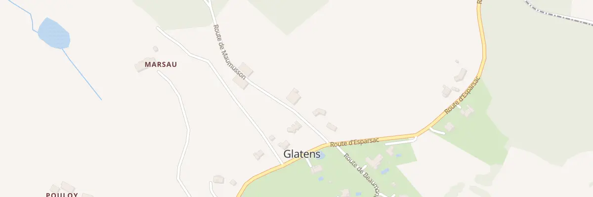 Plan du 5004 Les Bordes à Glatens