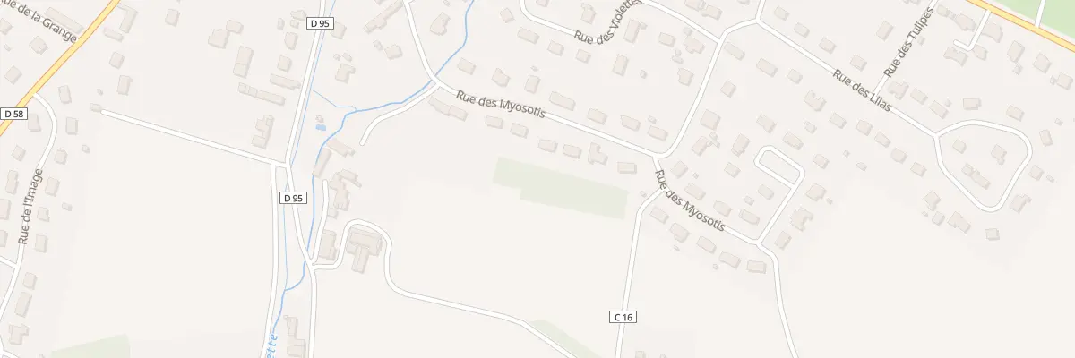 Plan du 18 Rue des Myosotis à Reignac-sur-Indre