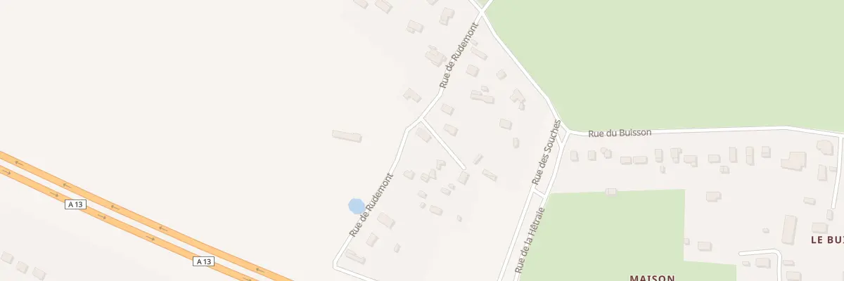 Plan du 27 Rue de Rudemont à Saint-Ouen-de-Thouberville