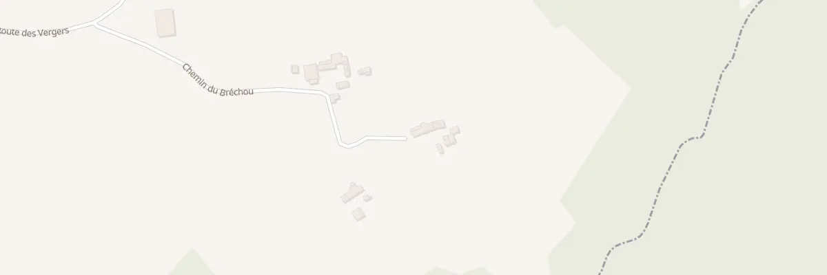 Plan du 410 Che du Bréchou à Salles
