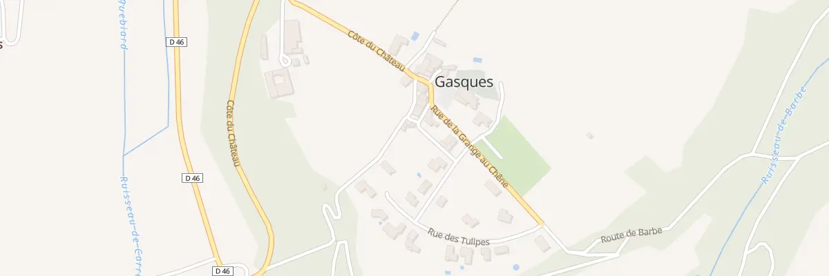 Plan du 32 Rue de la Forge à Gasques