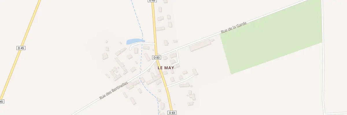 Plan du 2B Rue de la Garde à Athée-sur-Cher
