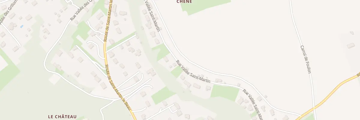 Plan du 17 Rue Vallée Saint-martin à Lussault-sur-Loire