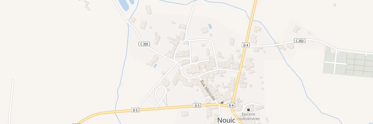 Plan du 3 Pl Sainte Quitterie à Nouic