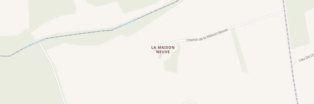 Plan du 204 La Maison Neuve à Boussay