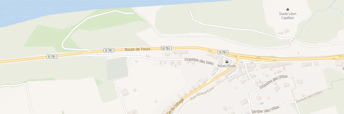 Plan du 27 Rte de Tours à Lussault-sur-Loire