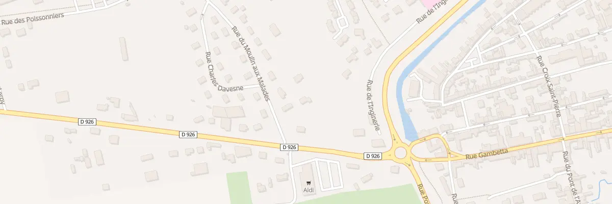 Plan du 34 Rue du Moulin aux Malades à Verneuil d’Avre et d’Iton