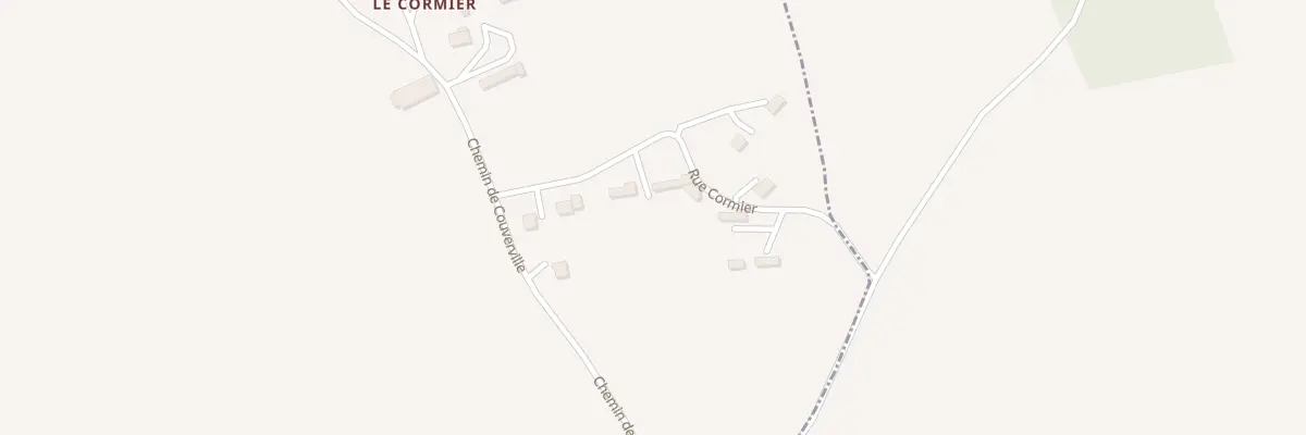 Plan du 4 Rue du Cormier à Berville-la-Campagne