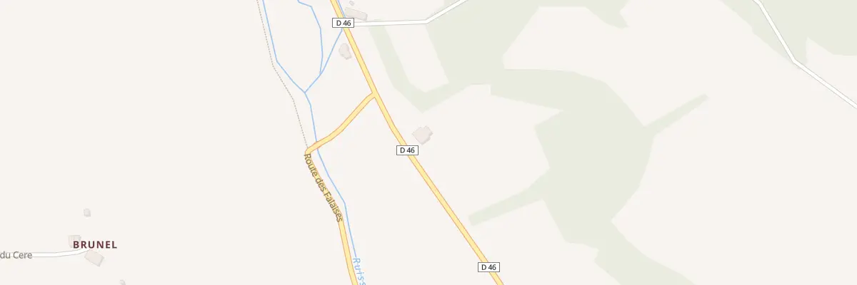 Plan du 1512 Rte du Ruisseau à Gasques