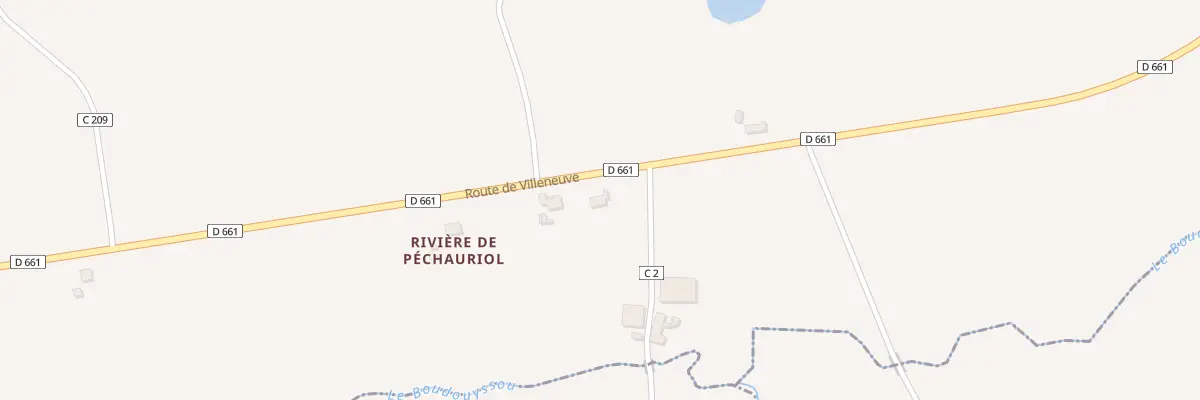 Plan du 75 Moulin de la Bironie à Cazideroque
