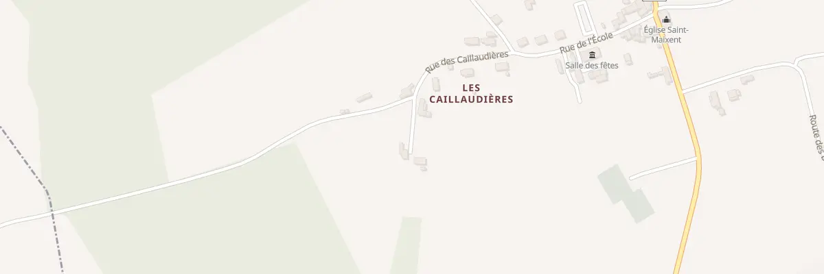 Plan du 11 Les Caillaudieres à Villemort