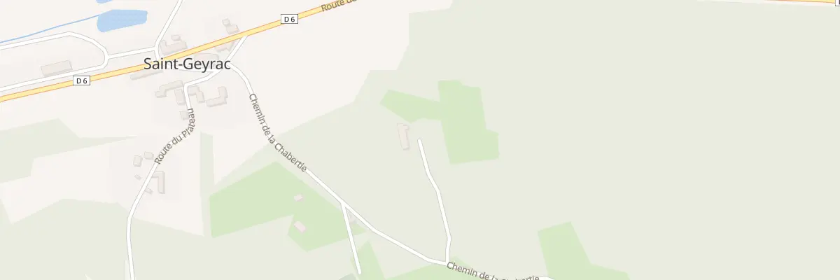 Plan du 495 Che de la Chabertie à Saint-Geyrac