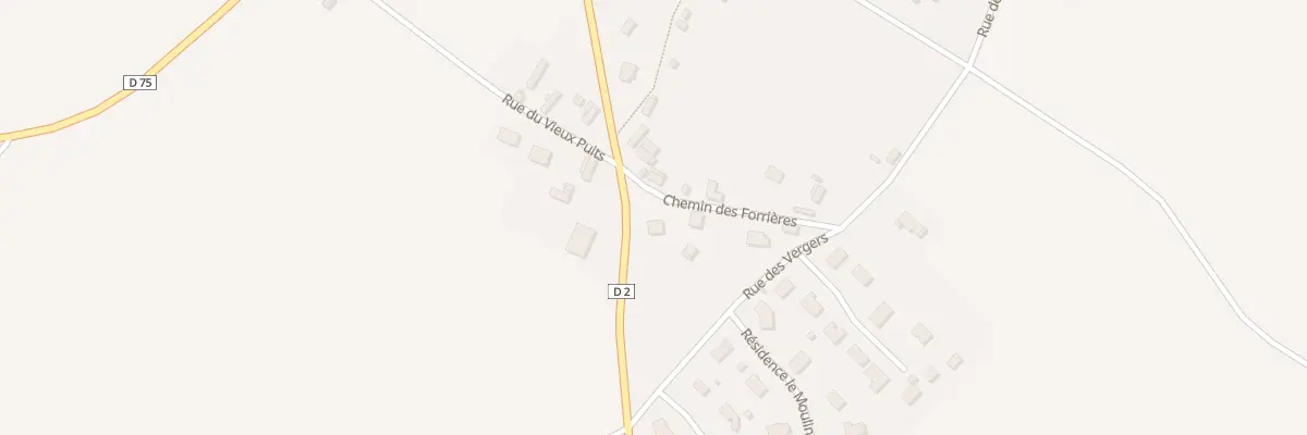 Plan du 36 Che des Forrieres à Quiberville-sur-Mer