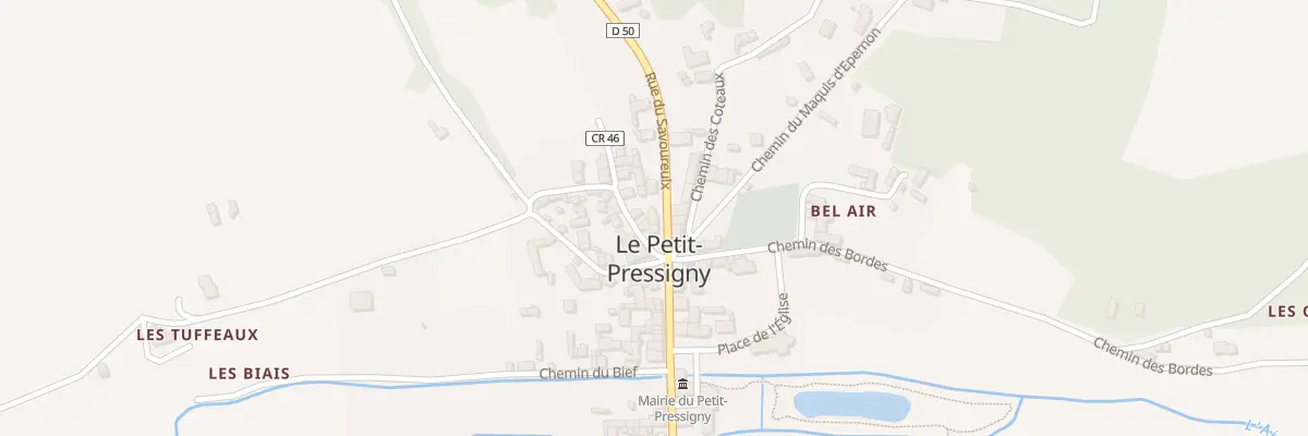 Plan du 103 Le Bourg au Petit-Pressigny