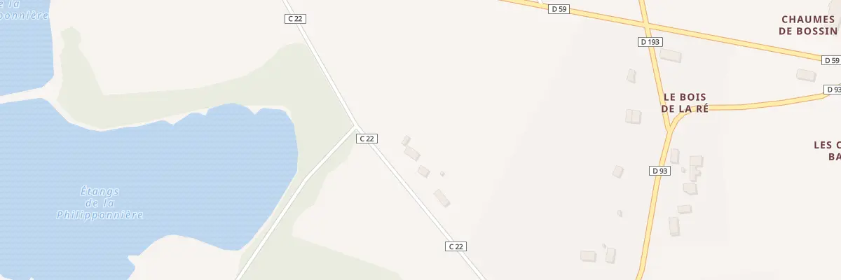 Plan du 8 Rte de Ligueil à Betz-le-Château