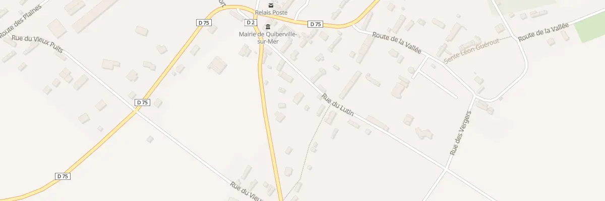 Plan du 100 Rue du Lutin à Quiberville-sur-Mer