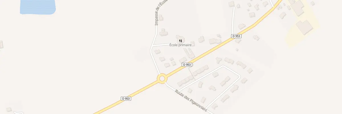 Plan du 39 Rte Departementale 953 à Goudourville