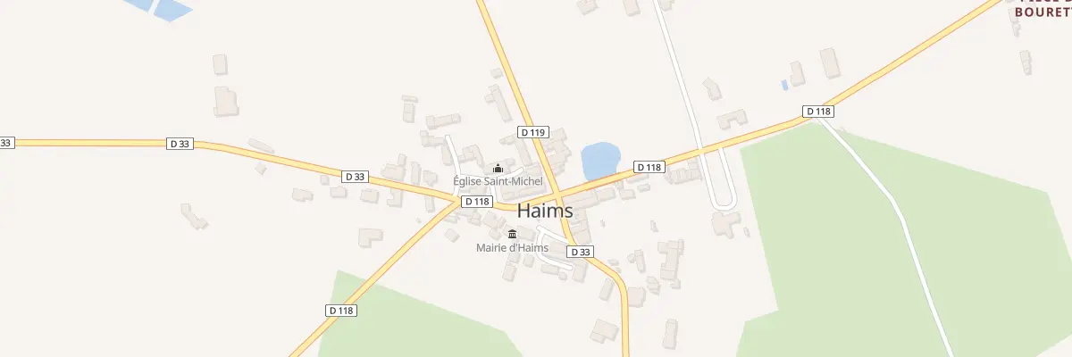 Plan du 3 Rte de Villemort à Haims