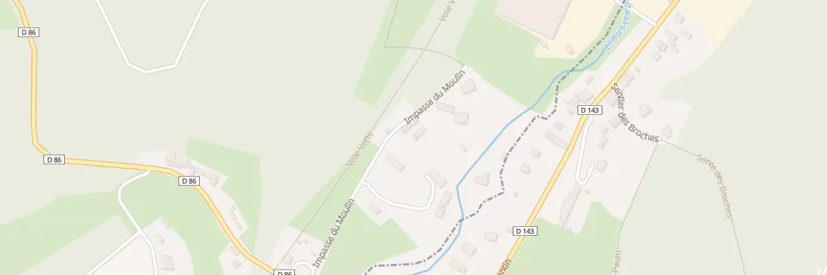 Plan du 5148 Le Paulu à Saint-Paër