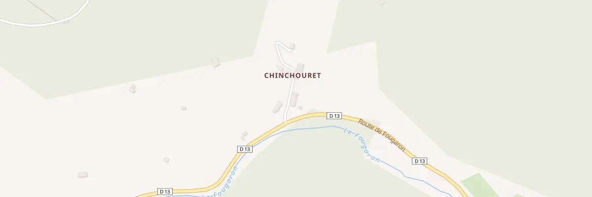 Plan du 5 Tutero et Chinchouret à Arbas