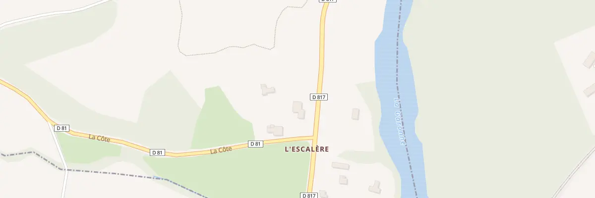 Plan du 9001 Escalere à Arnaud-Guilhem