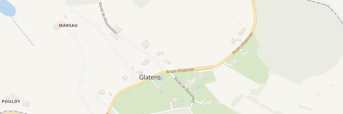 Plan du 5026 Les Bordes à Glatens