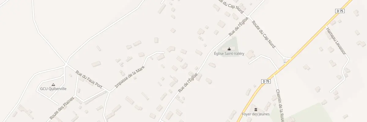 Plan du 225 Rue de l’Eglise à Quiberville-sur-Mer