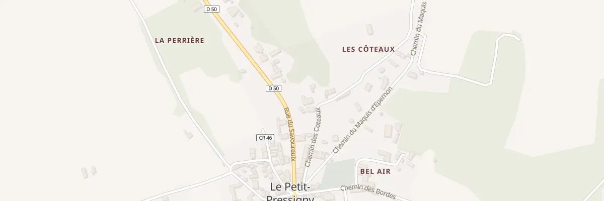 Plan du 5 Che des Côteaux au Petit-Pressigny