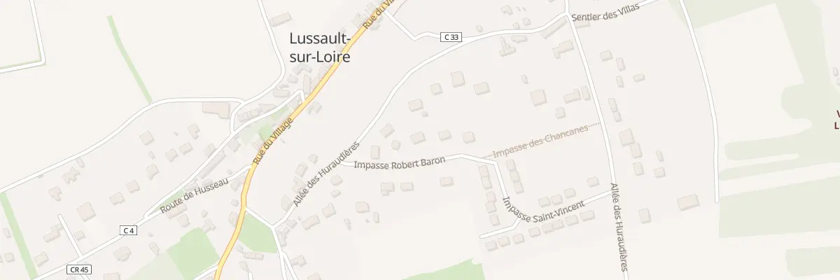 Plan du 1 Imp Robert Baron à Lussault-sur-Loire
