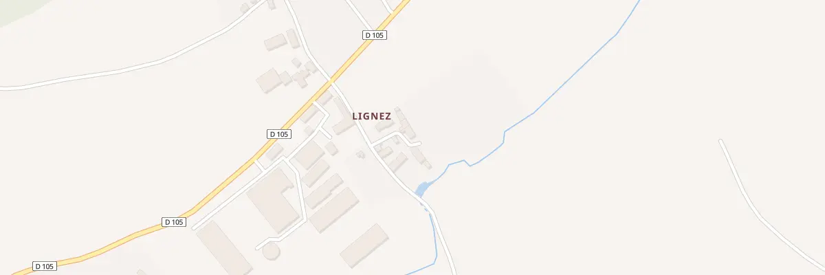 Plan du 11 Lignez à Yzeures-sur-Creuse
