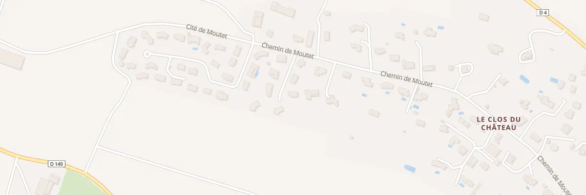 Plan du 6 Res Soulan du Moutet à Samatan