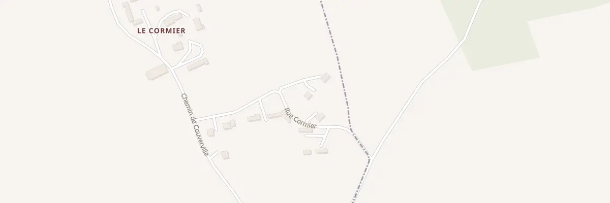 Plan du 5 Rue du Cormier à Berville-la-Campagne