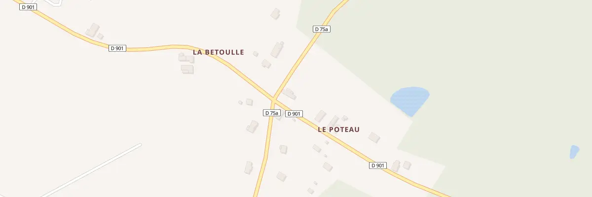 Plan du 38 Rte d’Oradour à Champagnac-la-Rivière