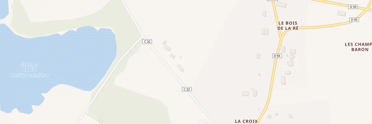 Plan du 6 Rte de Ligueil à Betz-le-Château