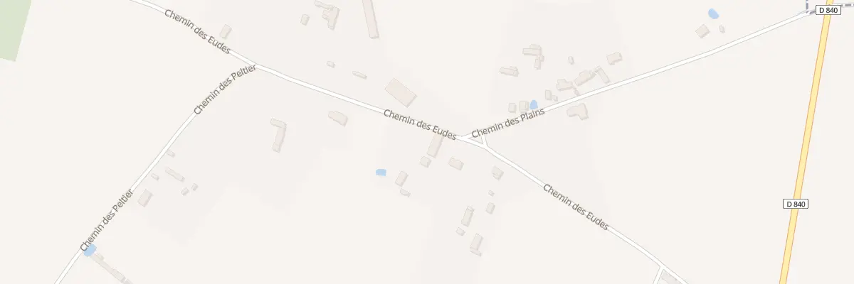 Plan du 898A Che des Eudes à Breteuil