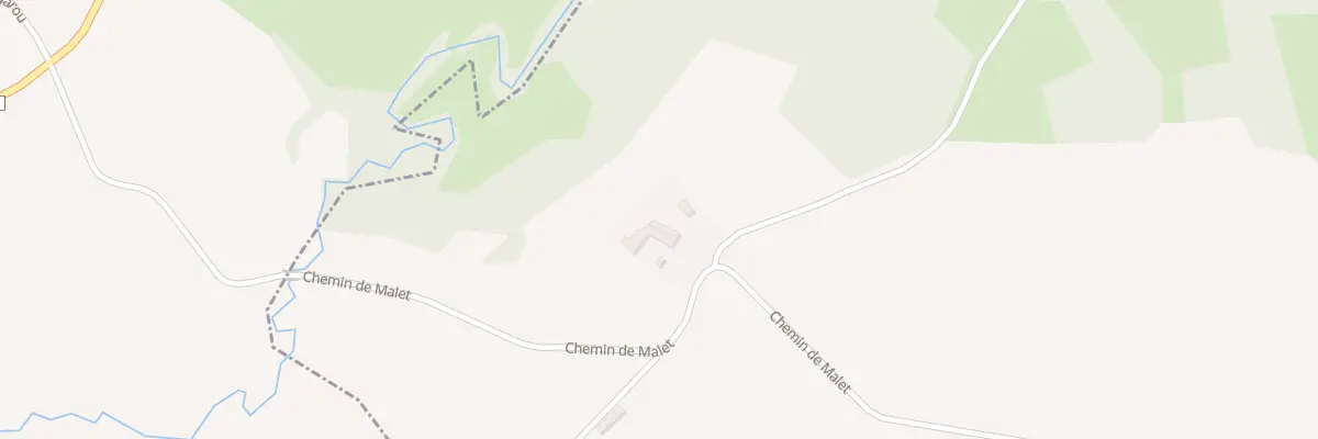 Plan du 34 Malet à Montgaillard-de-Salies