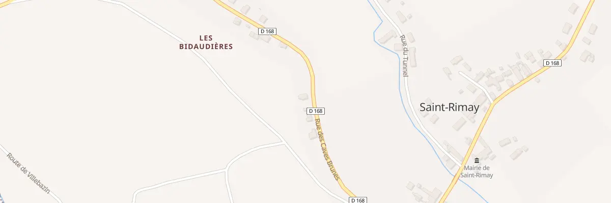 Plan du 15 Rue des Caves Brunes à Saint-Rimay