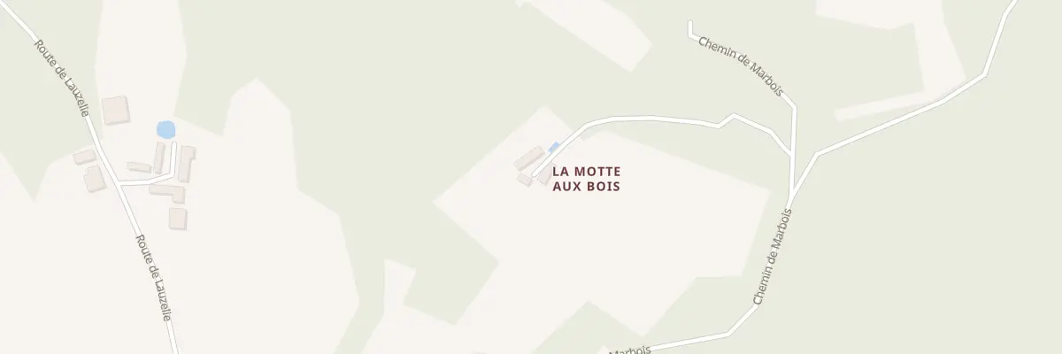 Plan du 265 Che de la Motte aux Bois à Saint-Geyrac