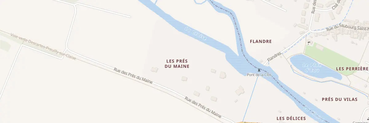 Plan du 226 Pres de Maine à Boussay