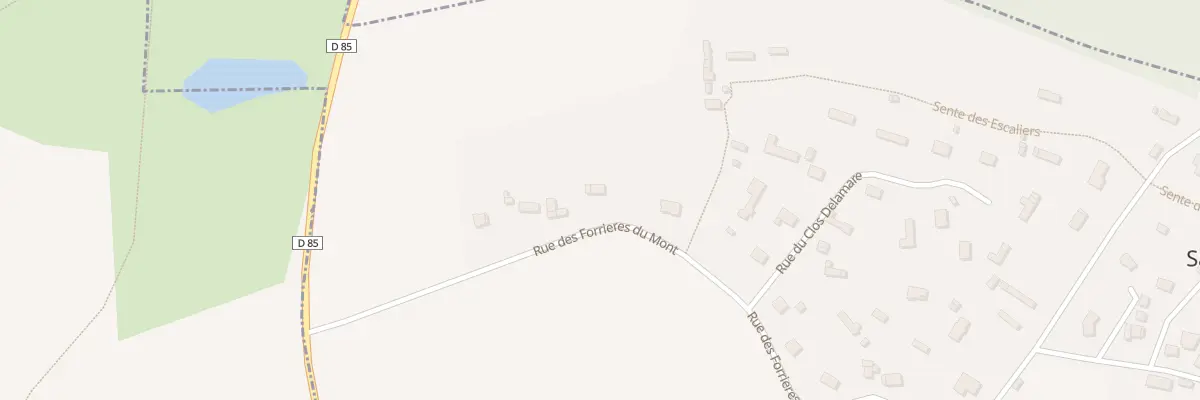 Plan du 16 Rue des Forrières du Mont à Amfreville-Saint-Amand