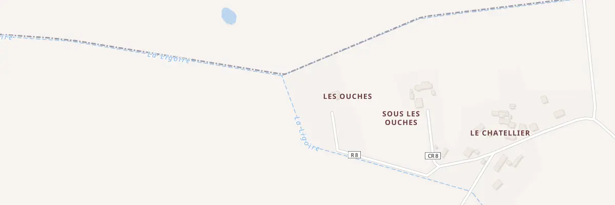 Plan du 133 Sous les Ouches à Varennes